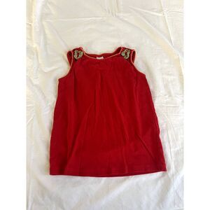 gymboree tank with crochet detailing